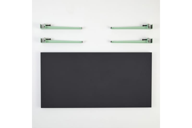 Fonissa Soffbord 120x60 cm Svart/Blå/Grön - Hanah Home - Soffbord