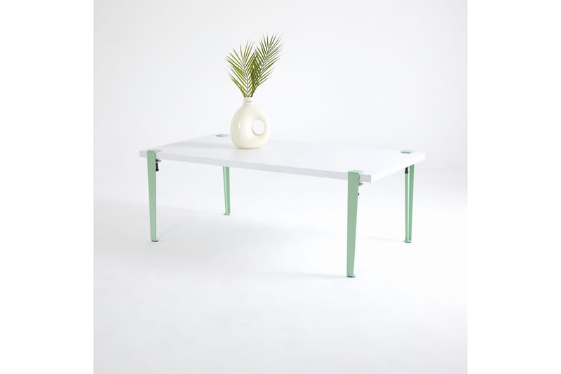 Fonissa Soffbord 120x60 cm Vit/Blå/Grön - Hanah Home - Soffbord