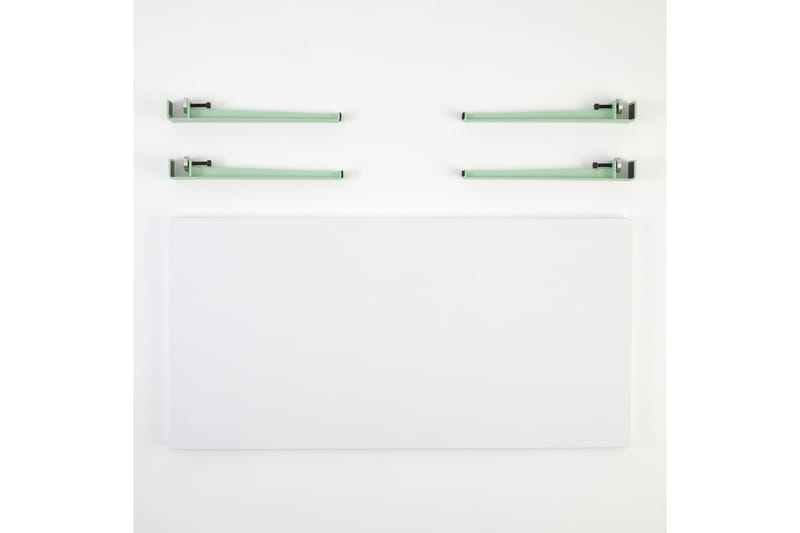 Fonissa Soffbord 120x60 cm Vit/Blå/Grön - Hanah Home - Soffbord