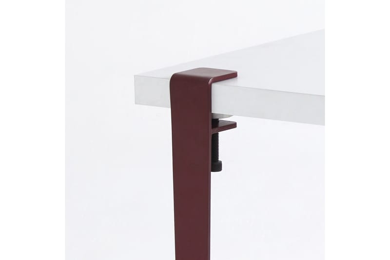 Fonissa Soffbord 120x60 cm Vit/Röd - Hanah Home - Möbler - Bord & matgrupper - Soffbord