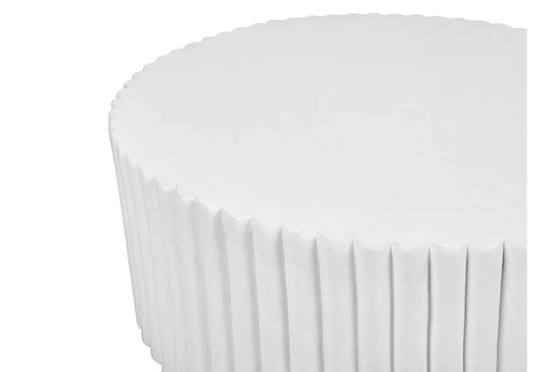 Fox Creek Soffbord 117 cm Rund - Vit - Möbler - Bord & matgrupper - Soffbord