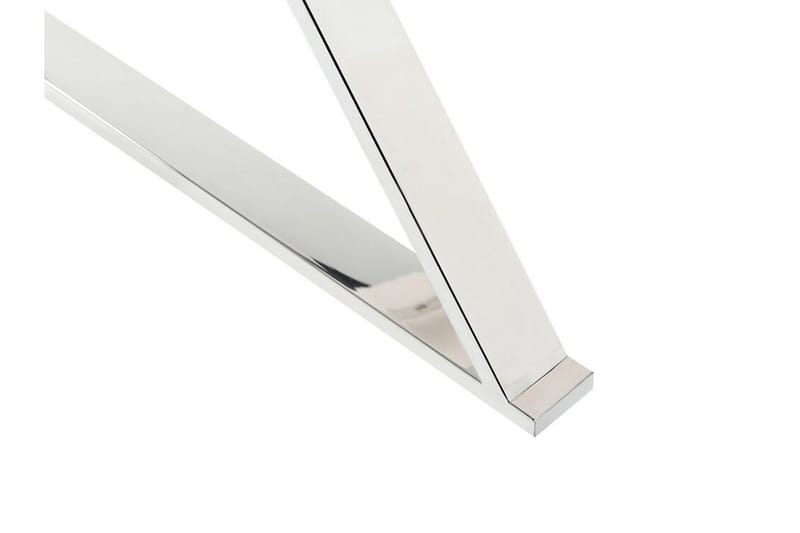 Foxter Matbord 70x120 cm - Vit/Silver - Möbler - Bord & matgrupper - Matbord & köksbord