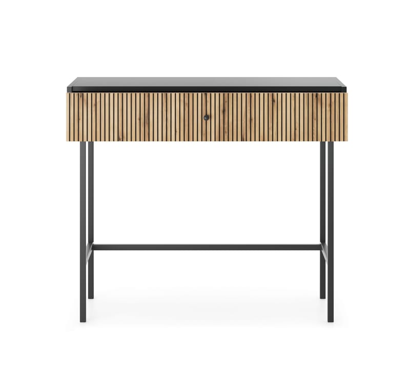 Francisca Sminkbord 93 cm - Svart/Ek - Möbler - Bord & matgrupper - Sminkbord & toalettbord