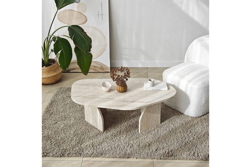 Fredrilla Soffbord 105 cm - Beige - Möbler - Bord & matgrupper - Soffbord