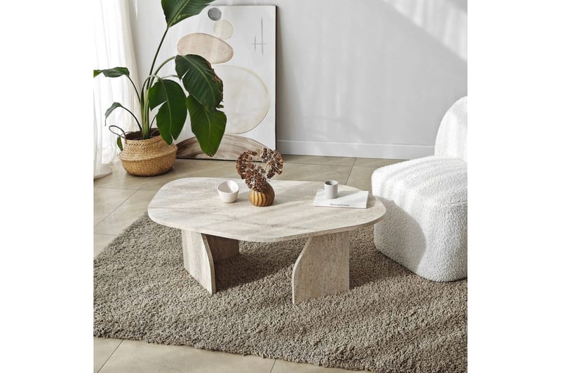 Fredrilla Soffbord 105 cm - Beige - Möbler - Bord & matgrupper - Soffbord