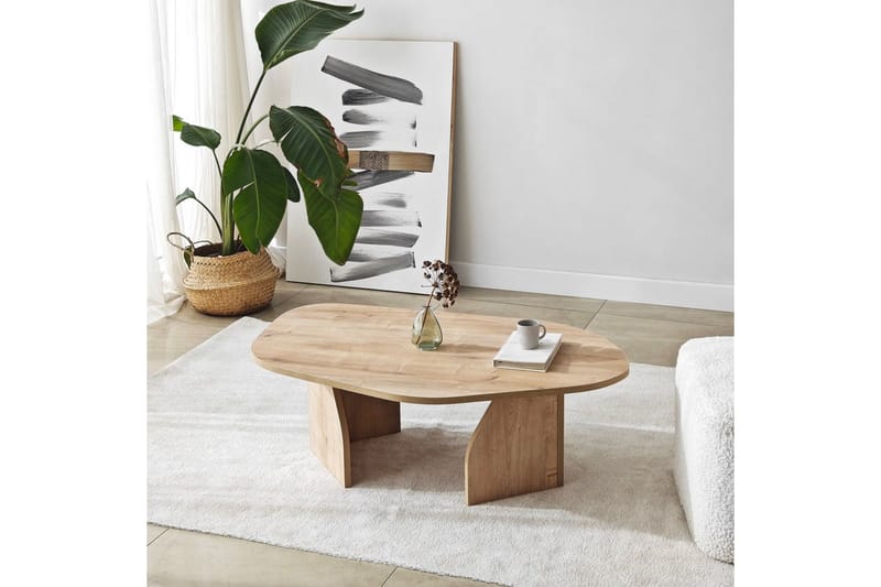 Fredrilla Soffbord 105 cm - Natural - Möbler - Bord & matgrupper - Soffbord