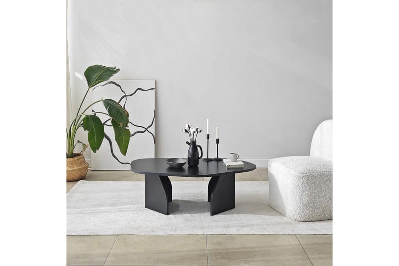 Fredrilla Soffbord 105 cm - Svart - Möbler - Bord & matgrupper - Soffbord