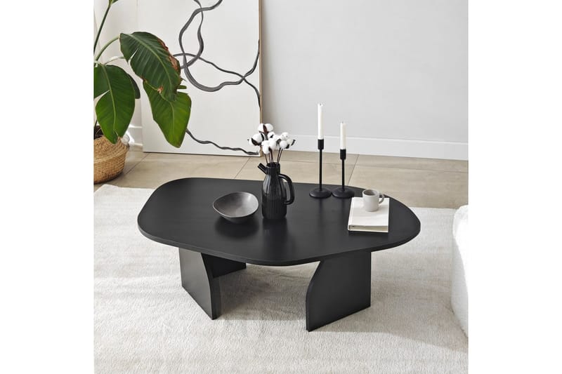 Fredrilla Soffbord 105 cm - Svart - Möbler - Bord & matgrupper - Soffbord
