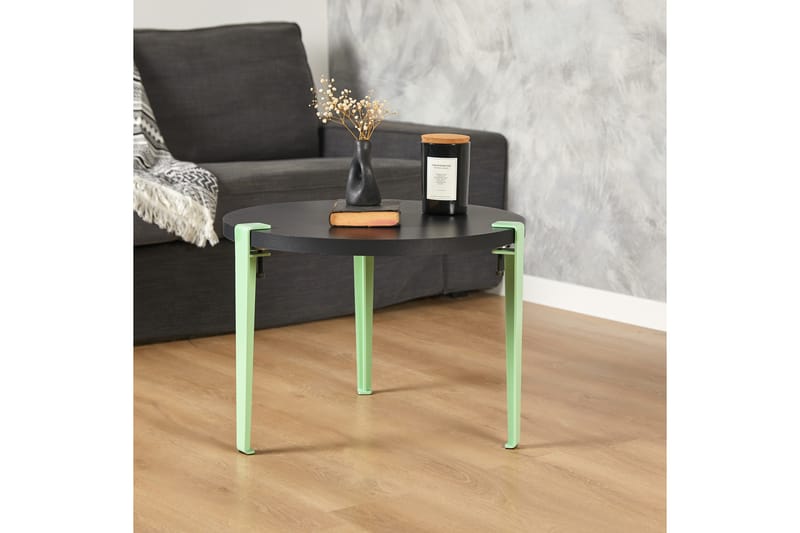 Fregoia Soffbord 60 cm Svart/Blå/Grön - Hanah Home - Möbler - Bord & matgrupper - Soffbord