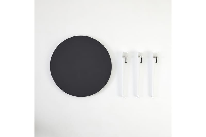Fregoia Soffbord 60 cm Svart/Vit - Hanah Home - Möbler - Bord & matgrupper - Soffbord