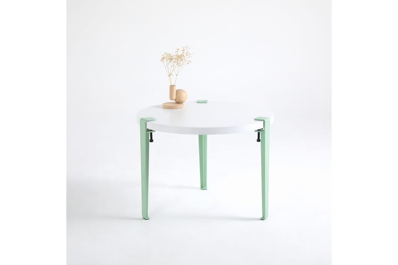 Fregoia Soffbord 60 cm Vit/Blå/Grön - Hanah Home - Möbler - Bord & matgrupper - Soffbord