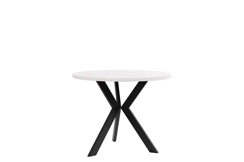 Froma Soffbord 65 cm, Vit/Svart