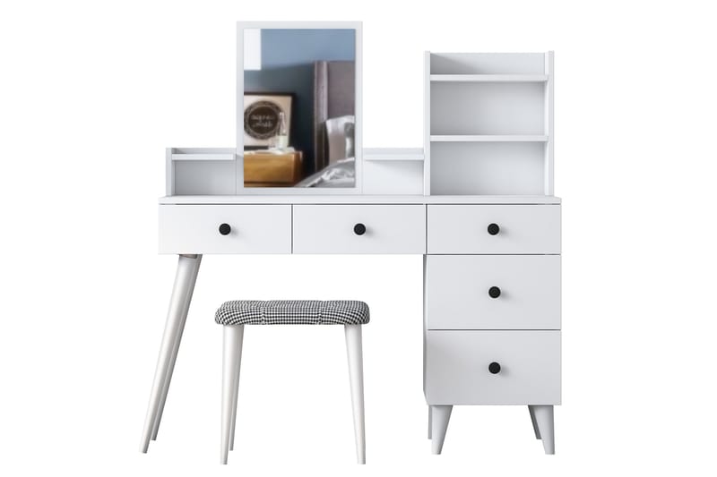 Fynnian Sminkbord 122,2 cm, Vit