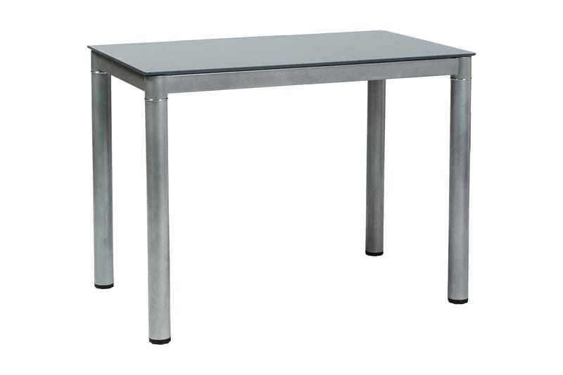 Galan Matbord 100 cm - Glas/Grå - Matbord & köksbord