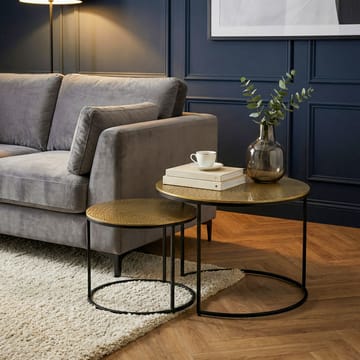 Galova Soffbord 60 cm Set om 2 - Silver och svart - Möbler - Bord & matgrupper - Soffbord