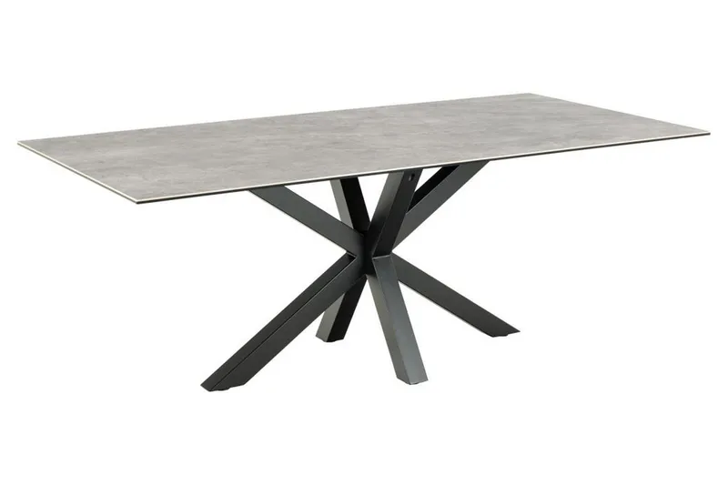 Ganesh Matbord 100 cm Rektangulär, Grå