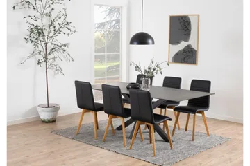 Ganesh Matbord 100 cm Rektangulär - Svart - Möbler - Bord & matgrupper - Matbord & köksbord