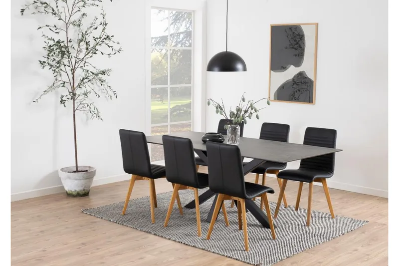 Ganesh Matbord 100 cm Rektangulär - Svart - Möbler - Bord & matgrupper - Matbord & köksbord