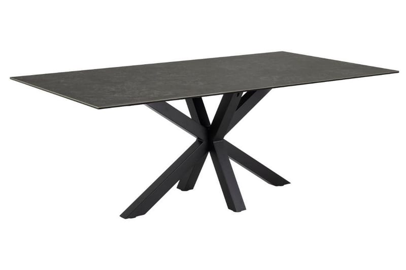 Ganesh Matbord 100 cm Rektangulär, Svart