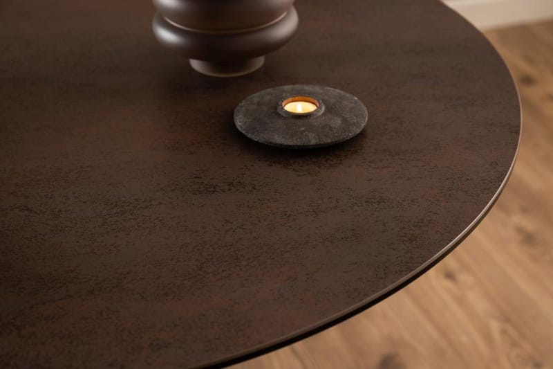 Ganesh Matbord 119 cm Rund - Brun - Möbler - Bord & matgrupper - Matbord & köksbord