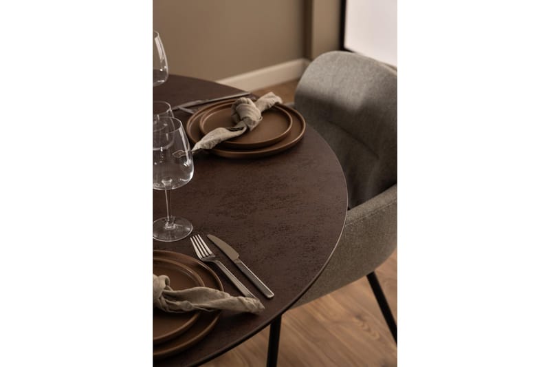 Ganesh Matbord 119 cm Rund - Brun - Möbler - Bord & matgrupper - Matbord & köksbord