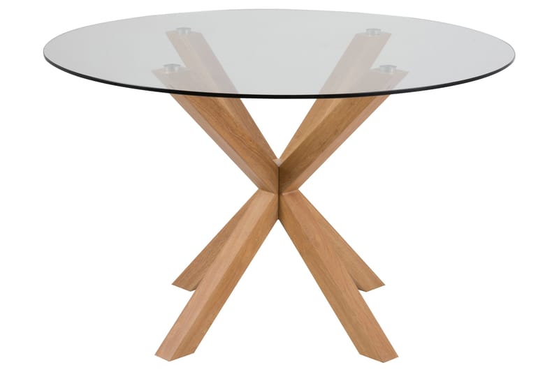 Ganesh Matbord 119 cm Rund - Transparent - Möbler - Bord & matgrupper - Matbord & köksbord