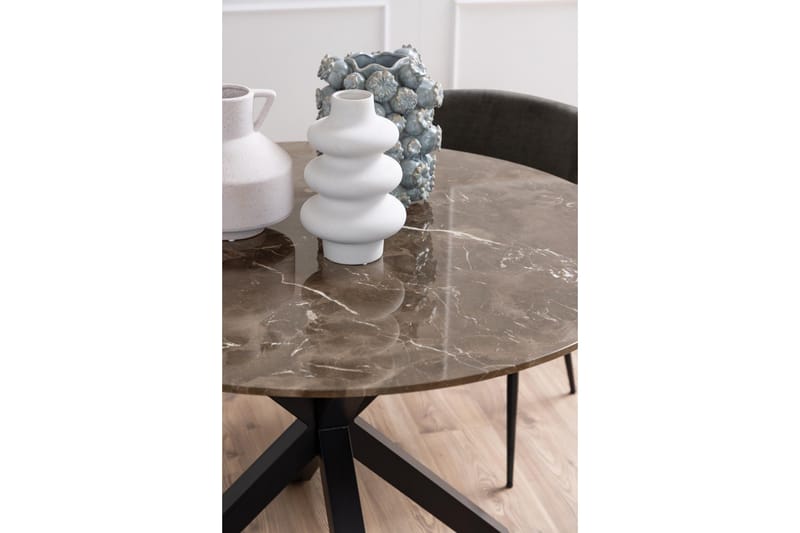 Ganesh Matbord 120 cm Rund - Brun - Möbler - Bord & matgrupper - Matbord & köksbord