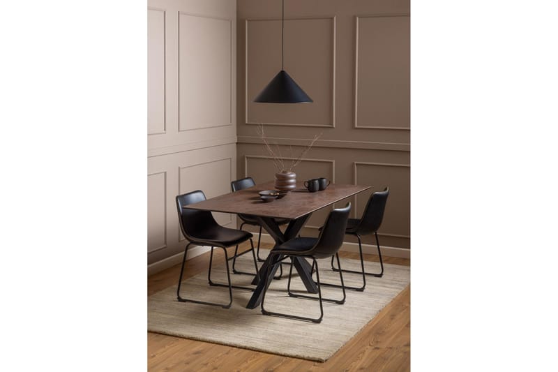 Ganesh Matbord 90 cm Rektangulär - Brun - Möbler - Bord & matgrupper - Matbord & köksbord