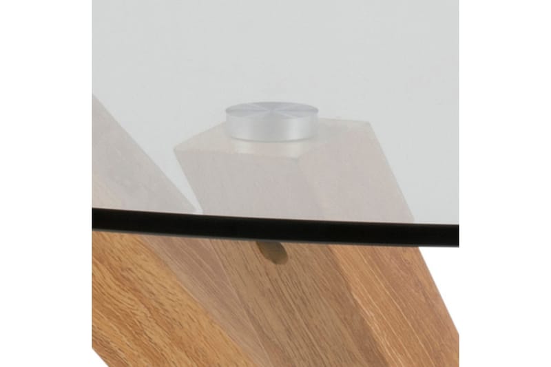 Ganesh Runt Matbord 119 cm i Glas - Transparent - Möbler - Bord & matgrupper - Matbord & köksbord