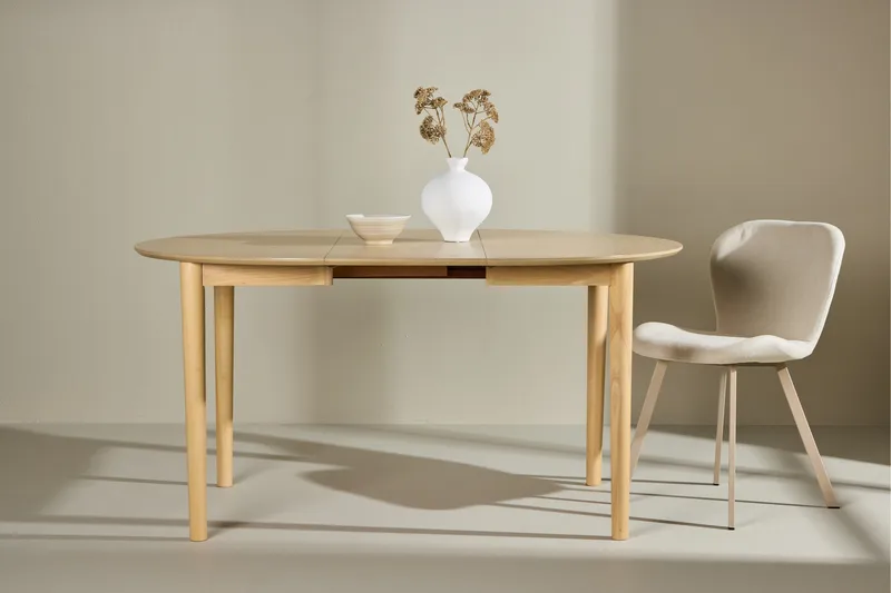 Gilda Matbord 110 cm Rund - Whitewash - Möbler - Bord & matgrupper - Matbord & köksbord