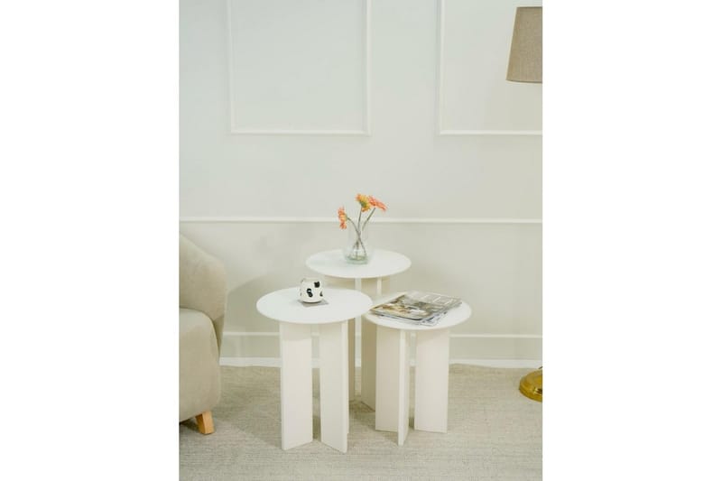 Glenure Soffbord 40 cm - Beige - Möbler - Bord & matgrupper - Soffbord