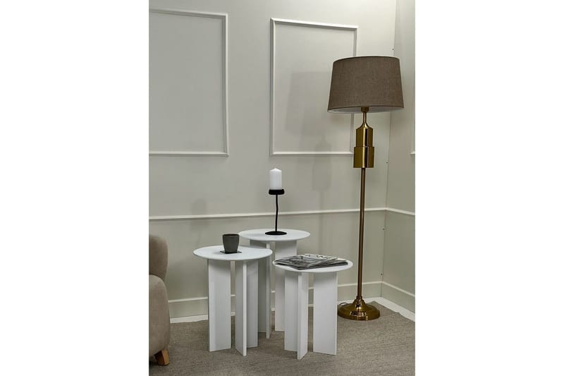 Glenure Soffbord 40 cm - Vit - Möbler - Bord & matgrupper - Soffbord