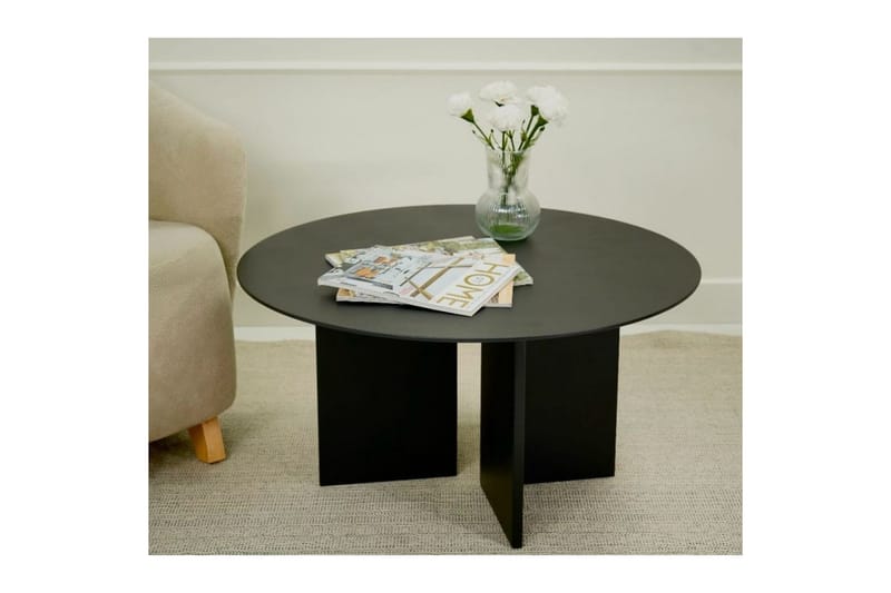 Glenure Soffbord 80 cm - Svart - Möbler - Bord & matgrupper - Soffbord