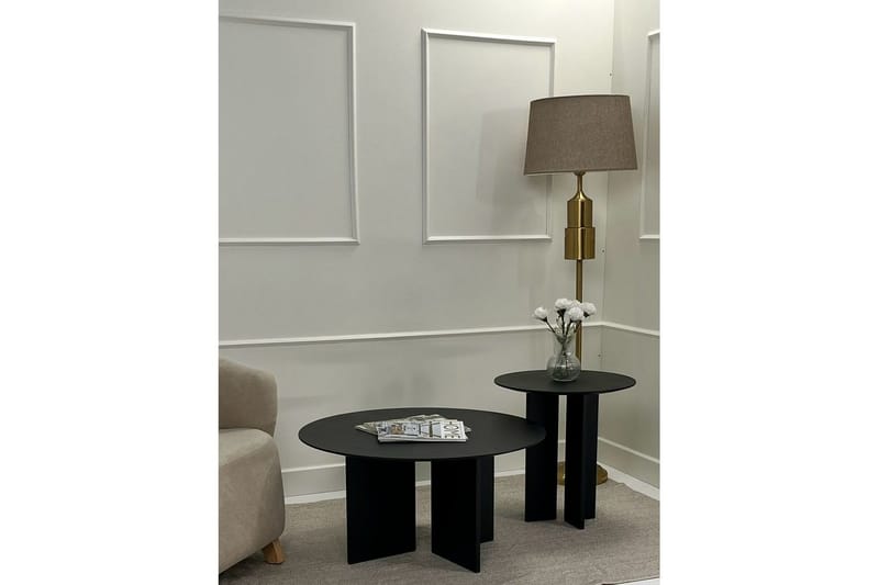 Glenure Soffbord 80 cm - Svart - Möbler - Bord & matgrupper - Soffbord