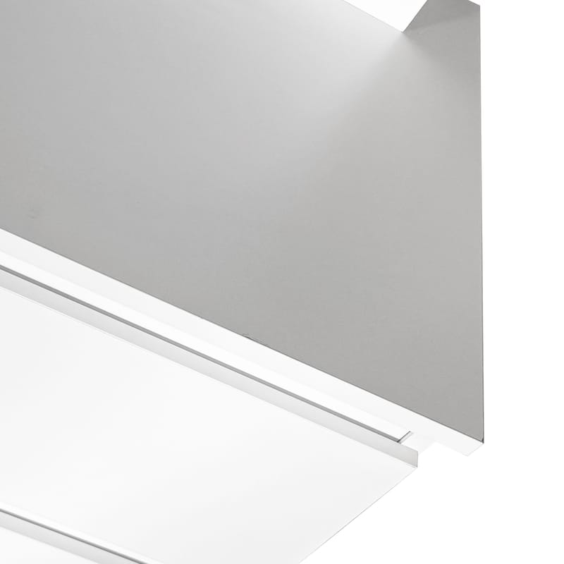 Glow Sminkbord 94 cm med spegel lådor och pall - LED Belysning - Vit - Möbler - Bord & matgrupper - Sminkbord & toalettbord