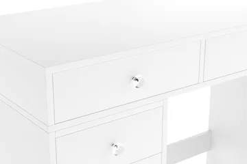 Glow Stort sminkbord utan spegel - Förvaring med lådor 120 cm - Vit - Möbler - Bord & matgrupper - Sminkbord & toalettbord
