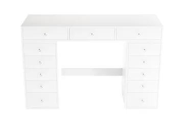 Glow Stort sminkbord utan spegel - Förvaring med lådor 120 cm - Vit - Möbler - Bord & matgrupper - Sminkbord & toalettbord