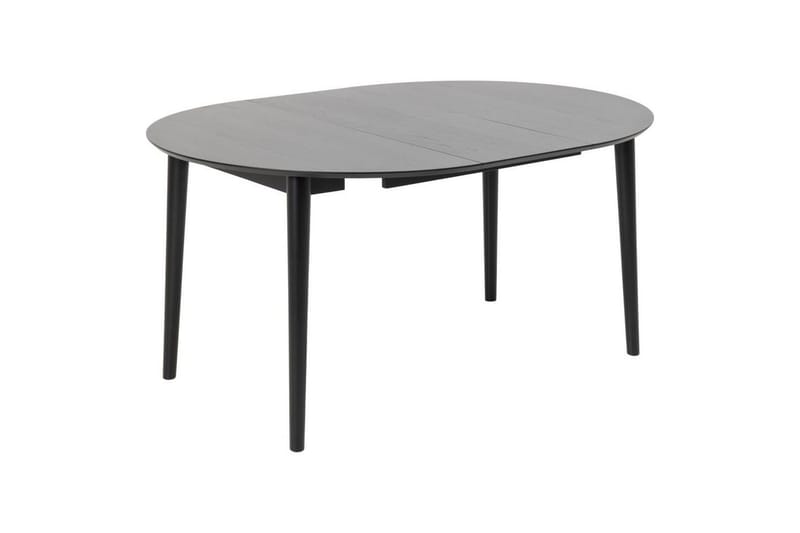 Grasonville Förlängningsbar Matgrupp 115-154 cm + 4 st Matstolar - Svart - Möbler - Bord & matgrupper - Matgrupper