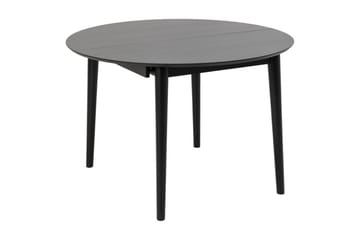 Grasonville Förlängningsbar Matgrupp 115-154 cm + 4 st Matstolar - Svart - Möbler - Bord & matgrupper - Matgrupper