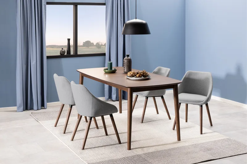 Grasonville Matbord 219x90 cm - Valnöt - Möbler - Bord & matgrupper - Matbord & köksbord