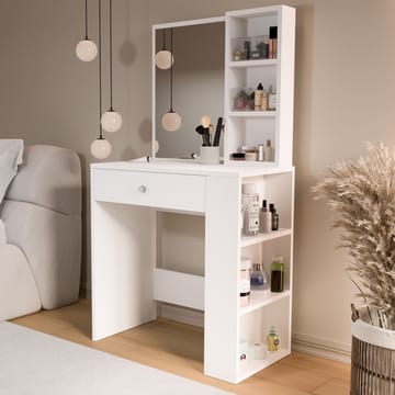 Gravo Sminkbord 69,4x135x40 cm - Vit - Möbler - Bord & matgrupper - Sminkbord & toalettbord