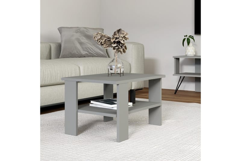 Greger Soffbord 60 cm, Grå