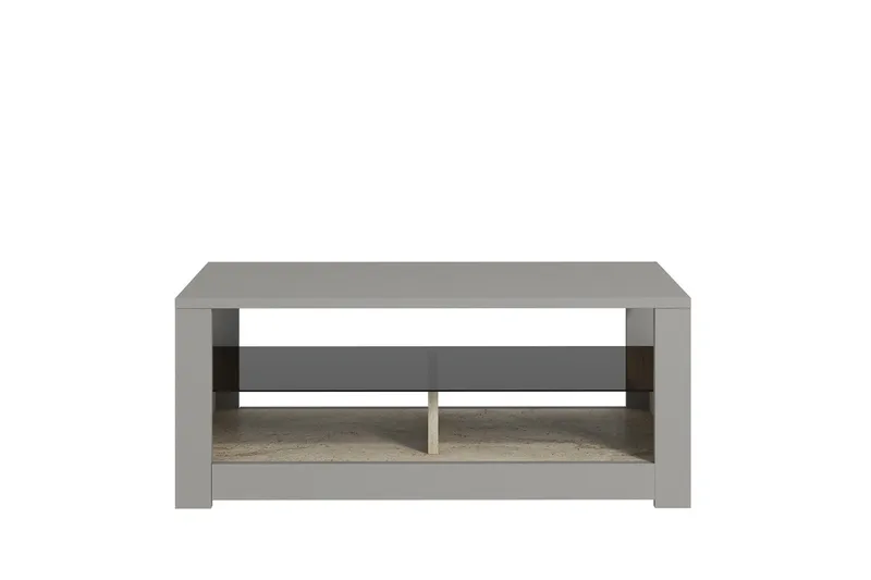 Griselda Soffbord 90 cm - Grå/Travertin - Möbler - Bord & matgrupper - Soffbord