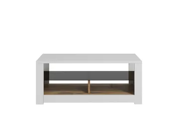 Griselda Soffbord 90 cm - Vit/Ek - Möbler - Bord & matgrupper - Soffbord