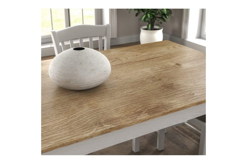 Gulbahar Matbord 180 cm Rektangulär - Natur/Vit - Möbler - Bord & matgrupper - Matbord & köksbord