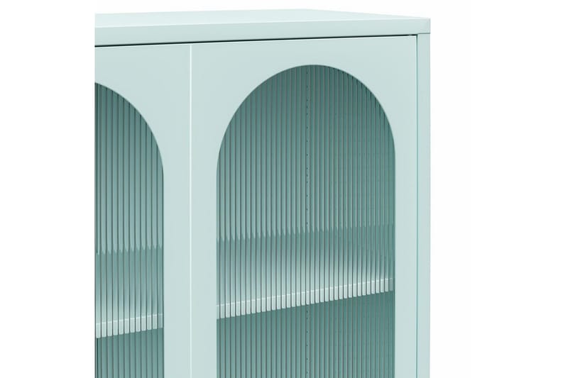 Högskåp Luna Himmelsblå - Himmelsblå - Förvaring - Skåp - Vitrinskåp