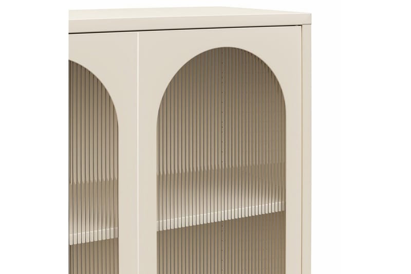 Högskåp Luna Pergament - Pergament - Förvaring - Skåp - Vitrinskåp