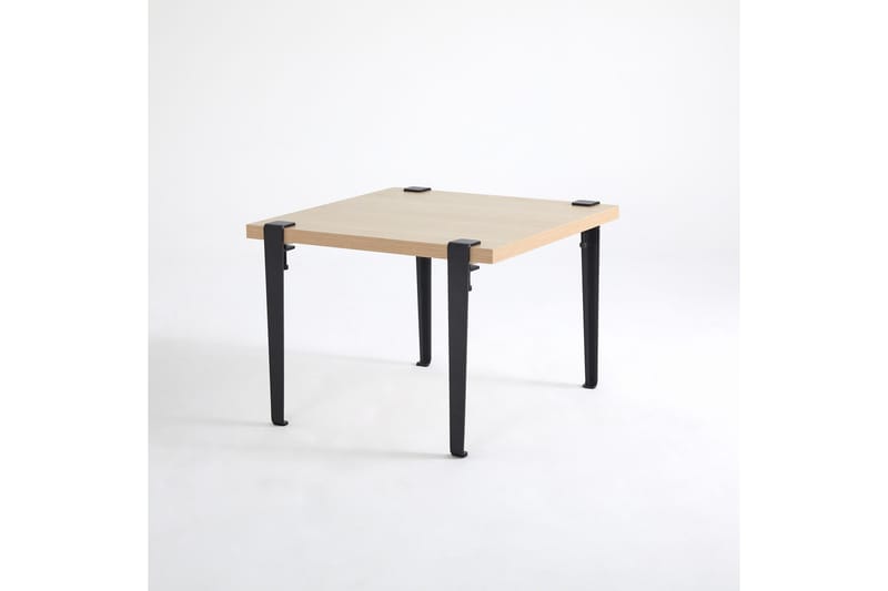 Halicheron Soffbord 60x60 cm Brun/Svart - Hanah Home - Möbler - Bord & matgrupper - Soffbord