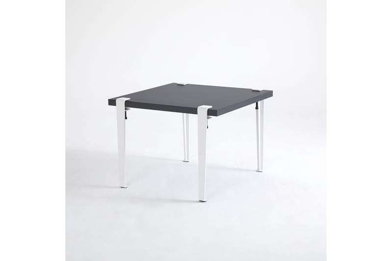 Halicheron Soffbord 60x60 cm Svart/Vit - Hanah Home - Möbler - Bord & matgrupper - Soffbord