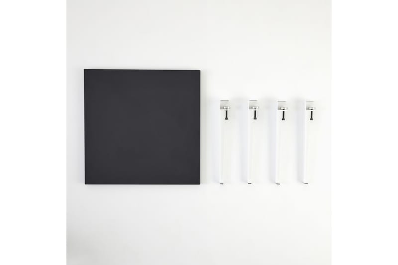 Halicheron Soffbord 60x60 cm Svart/Vit - Hanah Home - Möbler - Bord & matgrupper - Soffbord